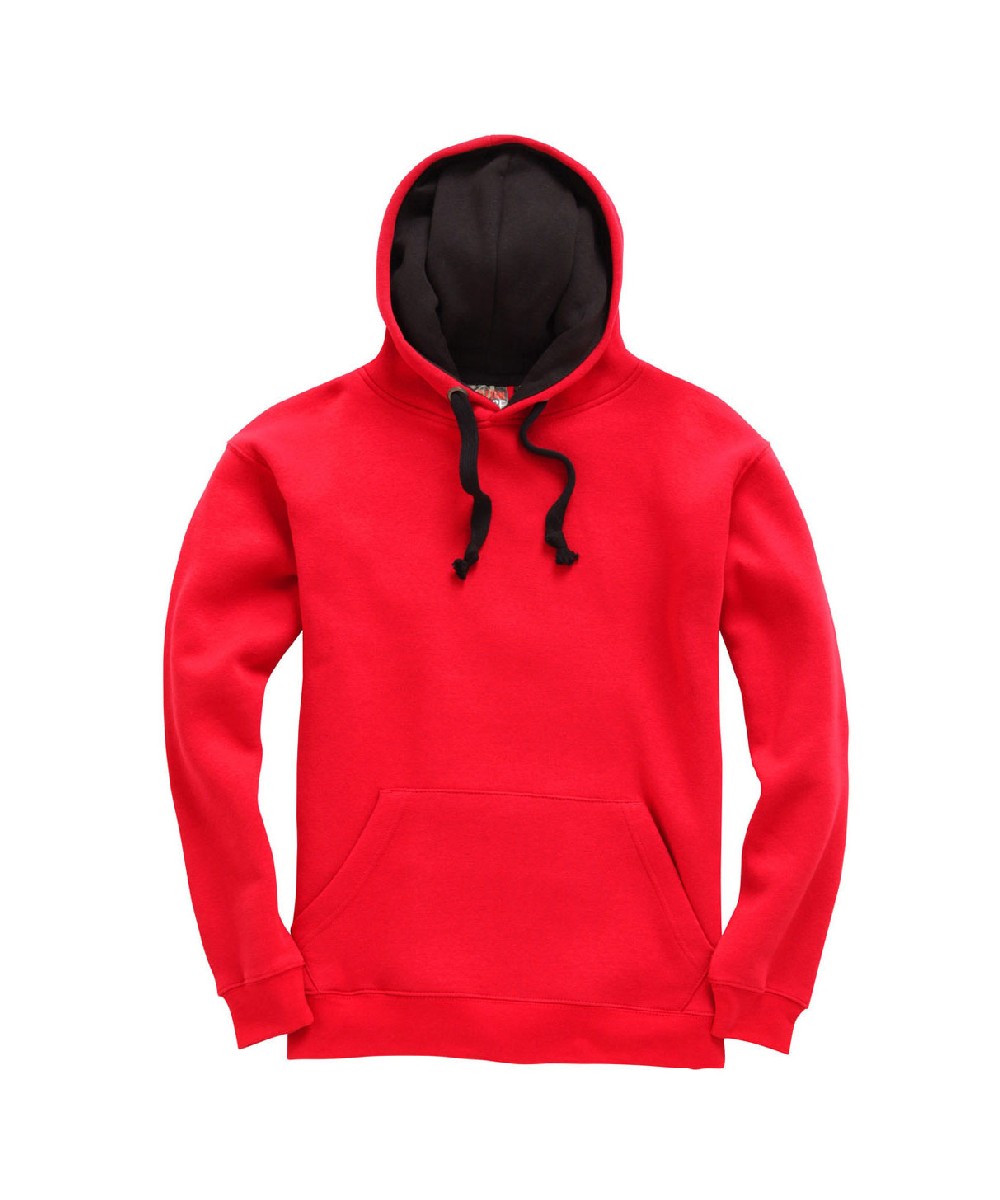 Contrast sleeve hoodie discount