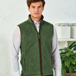 Artisan fleece gilet