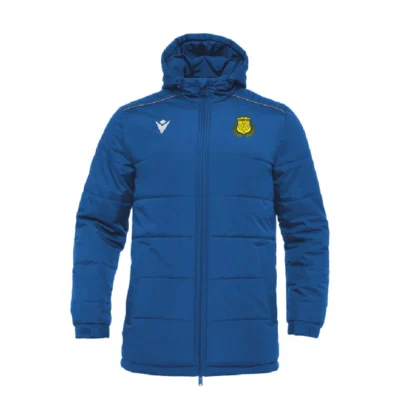 #0546 Rams FC Hooded Coach Jacket - Royal Blue