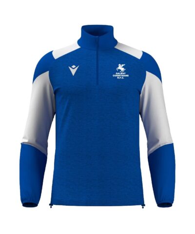 #0962 Corinthians Youth Half Zip Training Top - Royal Melange