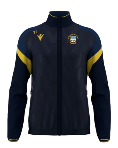 #99006 BTAFC Full Zip Top - Black Yellow