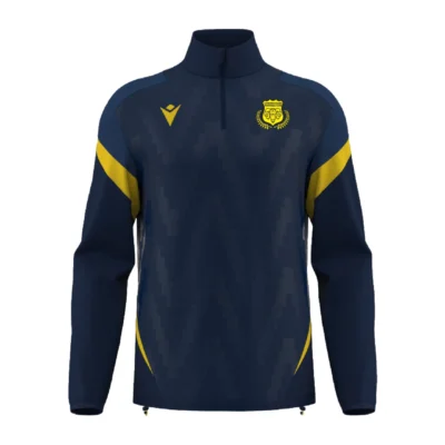 #RAMS02 Rams FC Softlock Zip Top - Navy Yellow