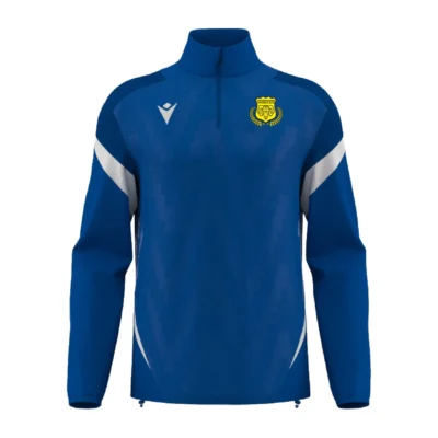 #RAMS02 Rams FC Softlock Zip Top - Royal Blue White
